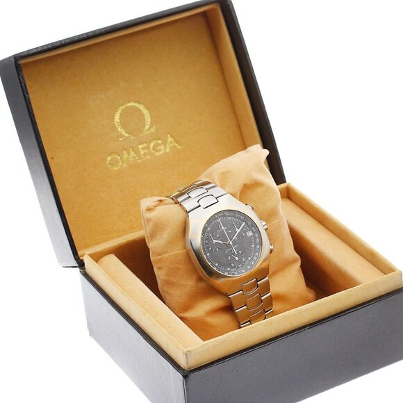 OMEGA Seamaster Polaris Date gray Dial Quartz Men's Watch_889224 - Picture 6 of 7